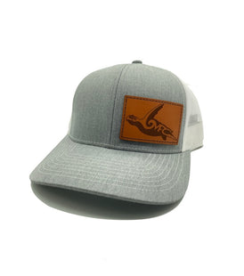 6MFC Salty Sea Turtle Leather Patch Hat